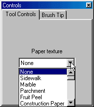 Paper Texture Menu